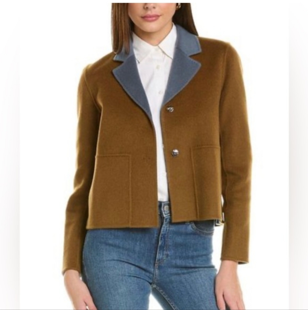 Brand new with tag - never worn - Lafayette 148 reversible coat
